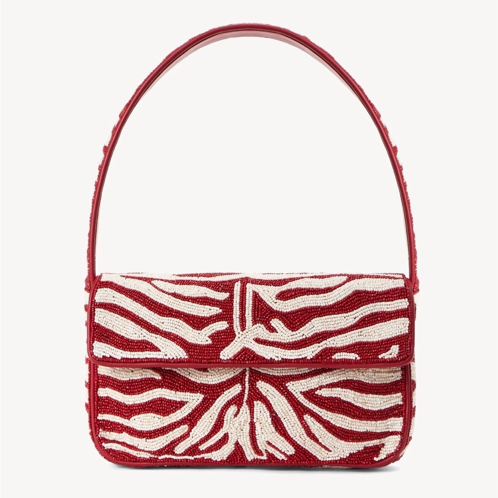 STAUD BEADED TOMMY BAG